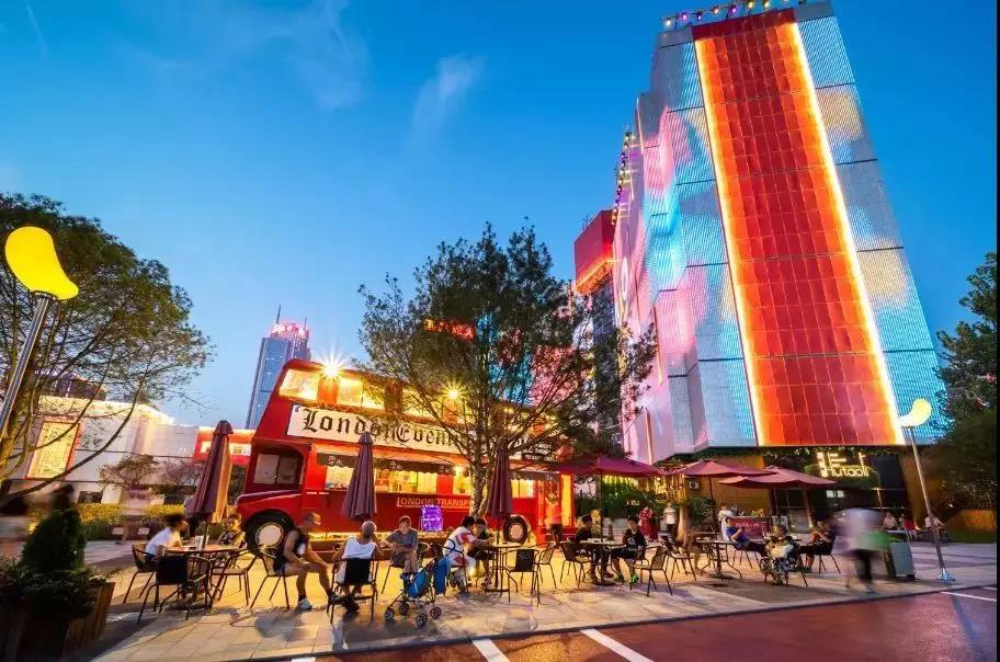 信達電通&mdash;西安高新區(qū)咖啡街區(qū)亮化