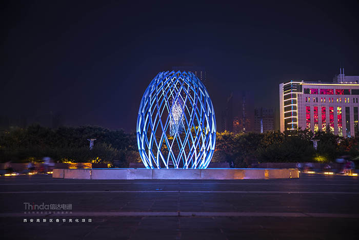 燈光秀里年味足，春節(jié)燈光真美麗