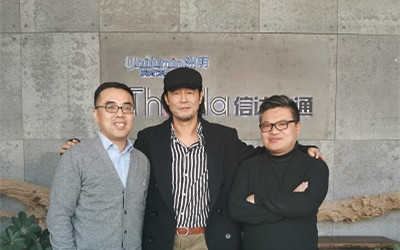 中視科華陳巖導演與翟宏宇老師到訪信達照明