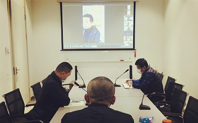 在崗在線-信達(dá)電通召開智控系統(tǒng)研發(fā)工作釘釘視頻會(huì)議