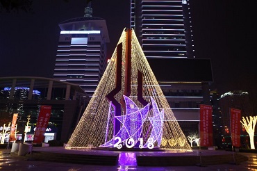 西安高新區(qū)2018春節(jié)亮化設(shè)計(jì)